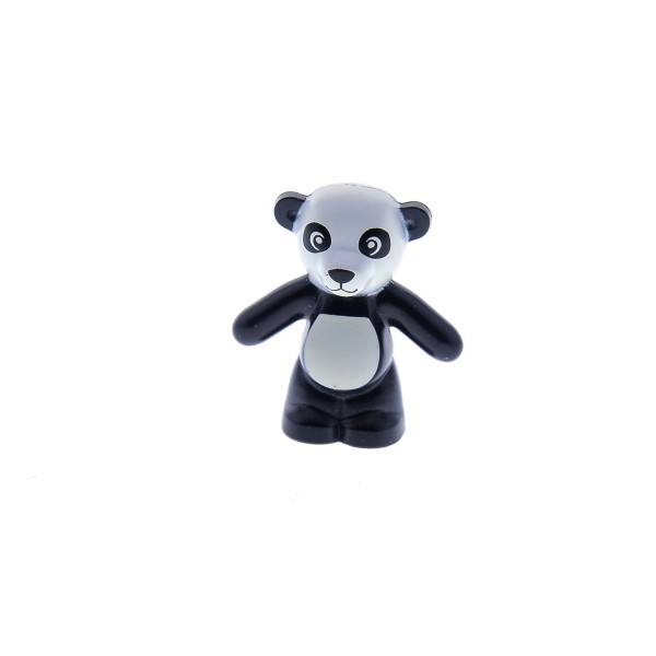 1x Lego Tier Teddy Bär schwarz weiß Panda Set 80105 6298991 98382pb003