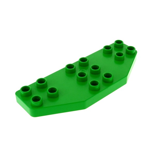 1x Lego Duplo Tragfläche 8x3 hell grün Ruder Flügel Platte Flugzeug 9125 2156