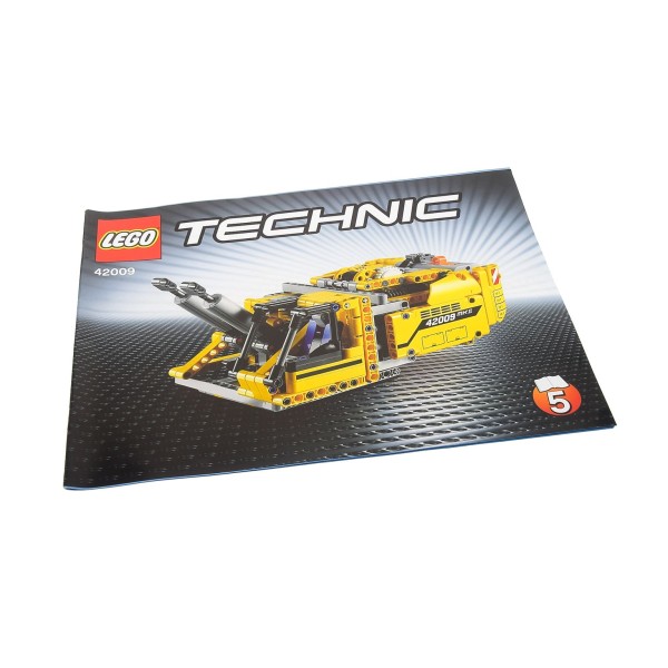 1x Lego Technic Bauanleitung Heft 5 Model Mobiler Kran Mk II 42009