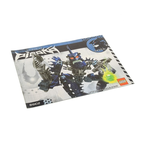 1 x Lego Bionicle Bauanleitung A5 für Set Piraka Vezok 8902