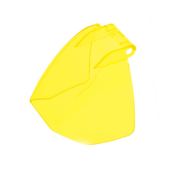 1x Lego Duplo Toolo Windschutzscheibe transparent gelb Hubschrauber 4967 6345
