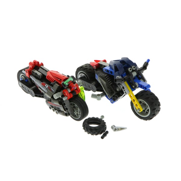 1x Lego Technic Set Drome Racers Exo Force 8354 Nitro Stunt 8370 unvollständig