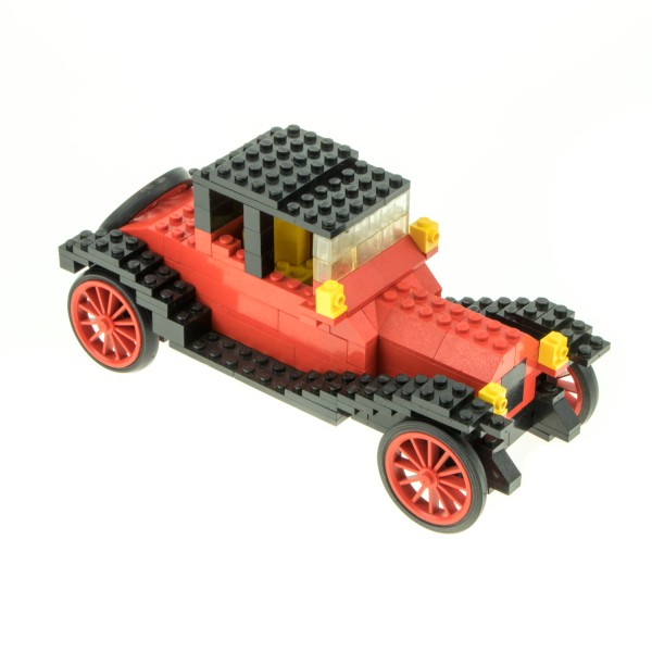 1x Lego Classic B-Ware Set 390 rot Oldtimer Auto 1913 Cadillac unvollständig