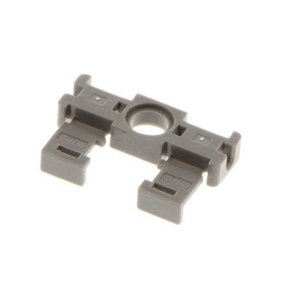 1x Lego Technic Flex Kabel Doppel Verbinder Ende dunkel grau Pin Loch 8457 6642