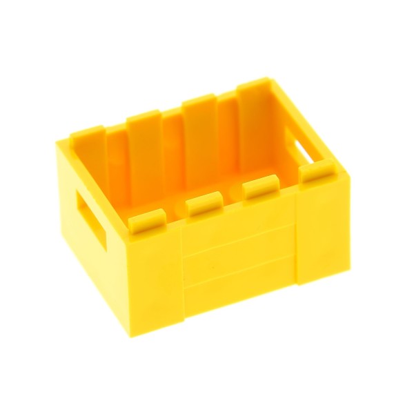 1x Lego Kiste 3x4x1 2/3 gelb Korb Container Box Star Wars 75092 4599378 30150