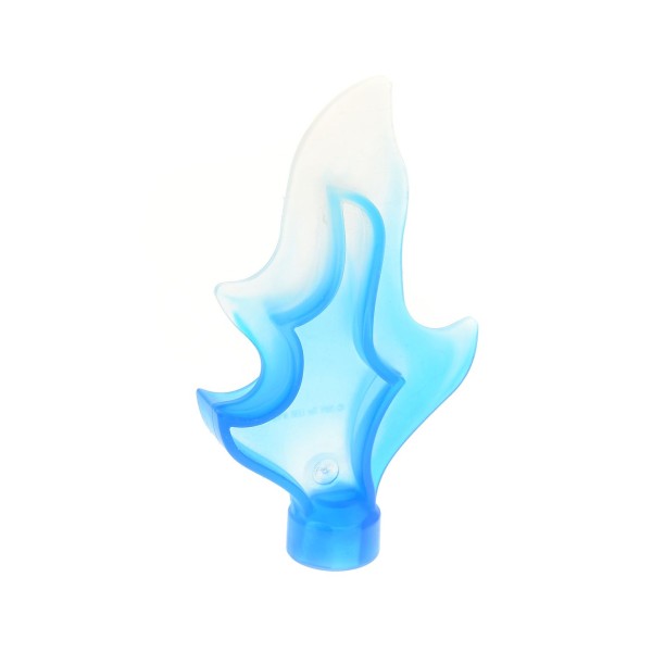 1x Lego Duplo Flamme Feuer Wasser transparent hell blau weiß 4281729 51703pb02