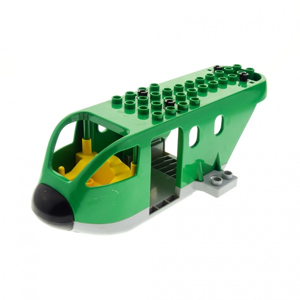 aus 5594 grün gelb Rumpf ohne Zubehör Frachtflugzeug Lego Duplo 