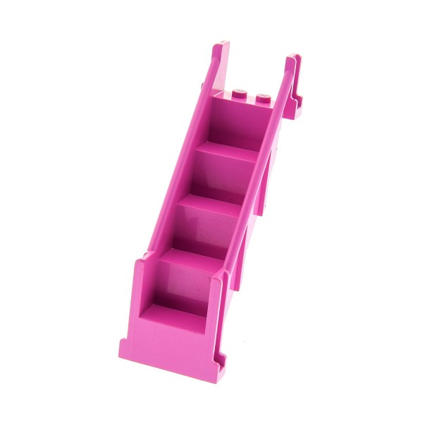 1 x Lego System Leiter dunkel pink rosa 4 x 7 x 9 1/3 Treppe Stair Belville 5870 4784