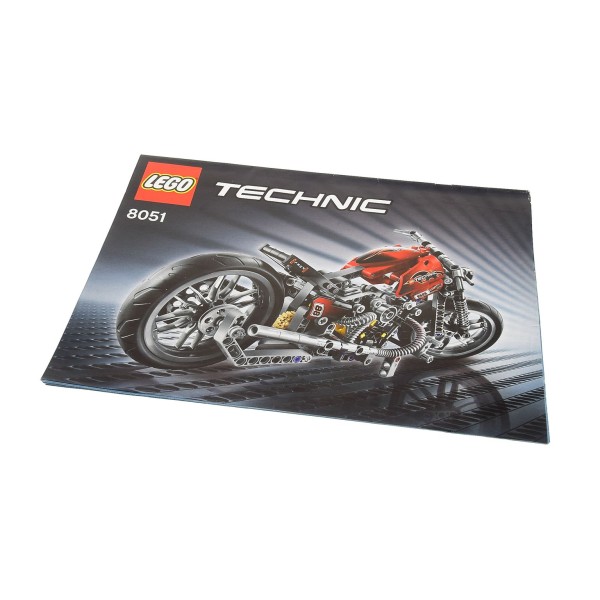 1 x Lego Technic Bauanleitung Heft 2 A4 Model Riding Cycle Motorbike Motorrad 8051
