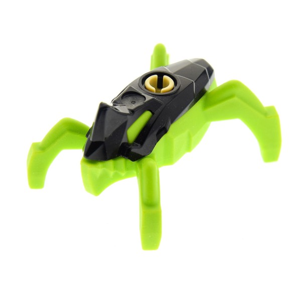1x Lego Bionicle Tier Jumper 1 schwarz lime grün Figur Hero Factory 15354 hf007