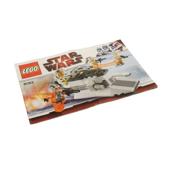 1 x Lego System Bauanleitung A5 für Set Star Wars Episode 4/5/6 Rebel Trooper Battle Pack 8083