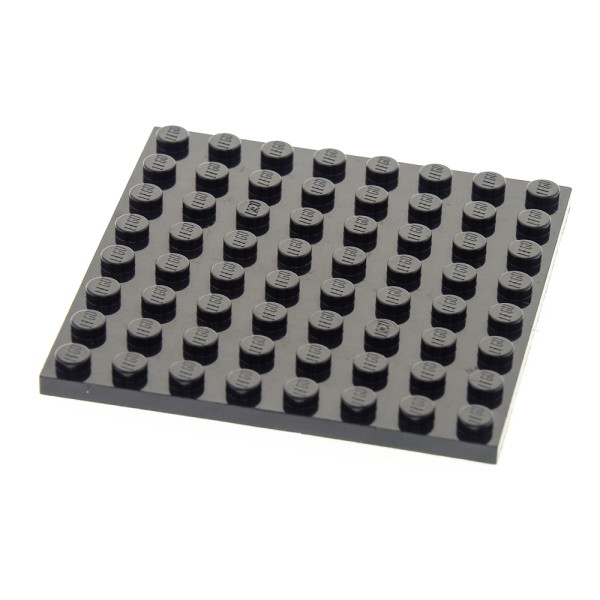 1 x Lego brick black Plate 8 x 8 10182 10018 8142 10186 8758 79008 4166619 41539