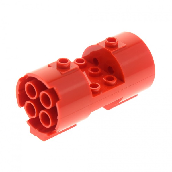 1 x Lego System Zylinder rot 3 x 6 x 2 2/3 3x6x2 2/3 Noppen leer Turbine Triebwerk Düse für Set Star Wars A-wing Fighter 7134 30360