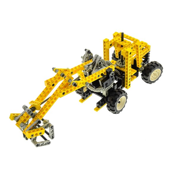 1 x Lego Technic Set Modell 8074 Universal Building Set mit Flex System gelb incomplete unvollständig 
