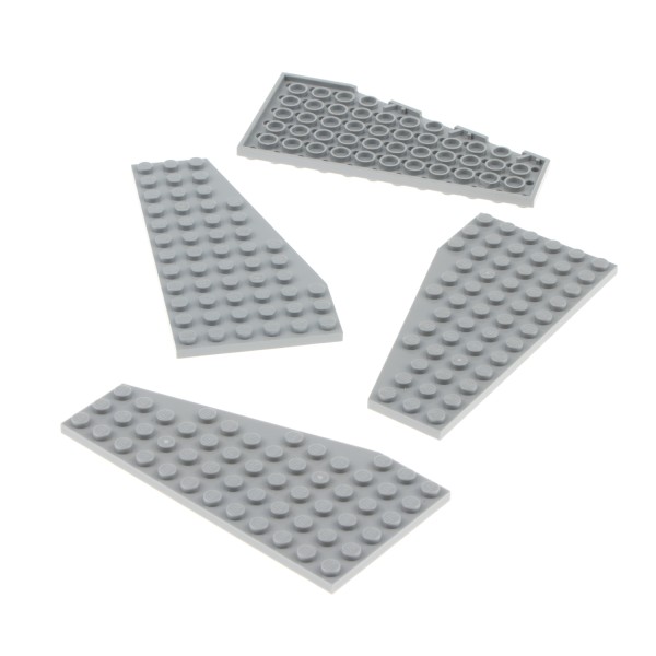4x Lego Flügel Platte 6x12 neu-hell grau rechts Star Wars 4211617 30356