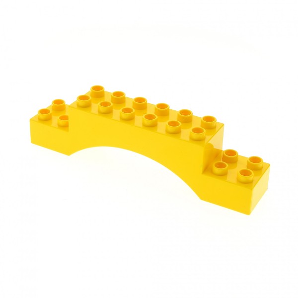 1x Lego Duplo Burg Tor Bogen Stein gelb 2x10x2 Brücke Set 5595 4527289 51704