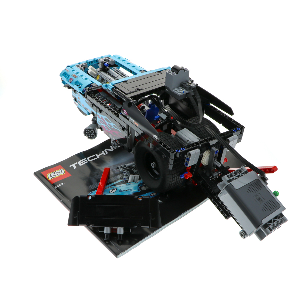 1x Lego Technic Set Fahrzeug blau unvollständig