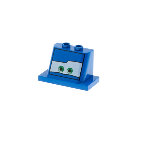 1x Lego Windschutzscheibe blau Augen grün Cars Ivan 9479 crs090 93598pb07