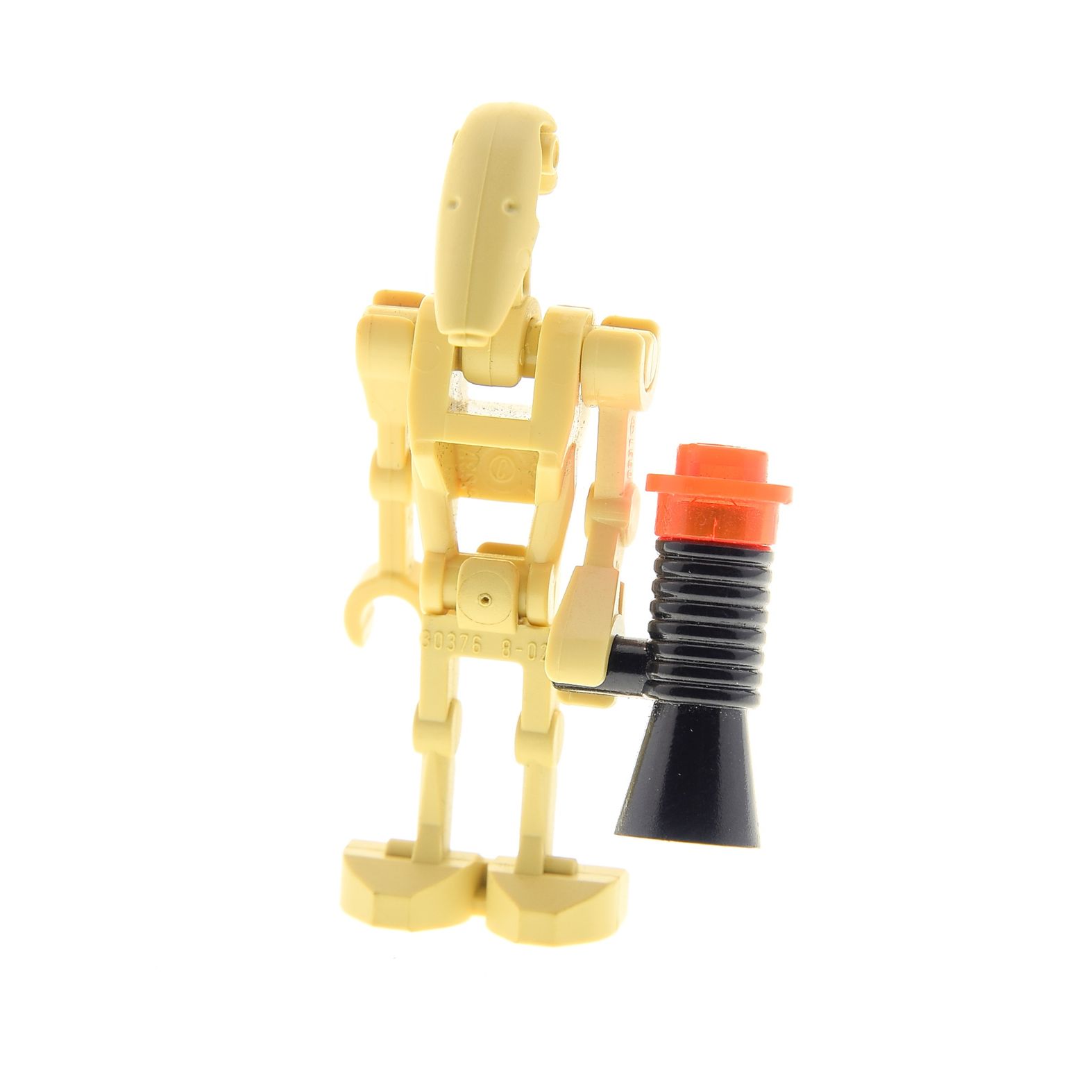 4x Lego 59230 Arm gestreckt gerade Battle Droid beige tan 4508093 