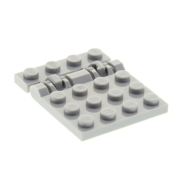 1x Lego Bau Stein Scharnier Platte neu-hell grau 3x4 Gegenstück 1x4 44568 44570