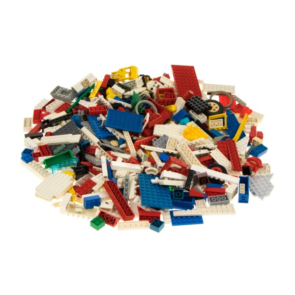 1 kg Lego Classic Steine B-Ware abgenutzt ca. 500-600 Teile Kiloware gemischt