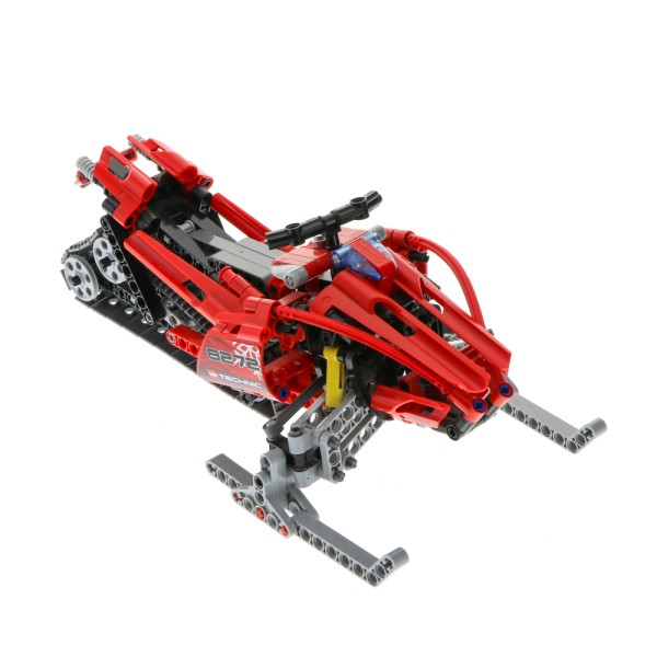 1x Lego Technic Set Off-Road Schneemobil Raupe 8272 rot unvollständig
