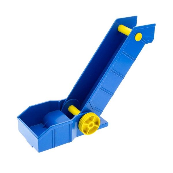 1x Lego Duplo Förderband Typ1 B-Ware abgenutzt blau ohne Transport Band 4829c01