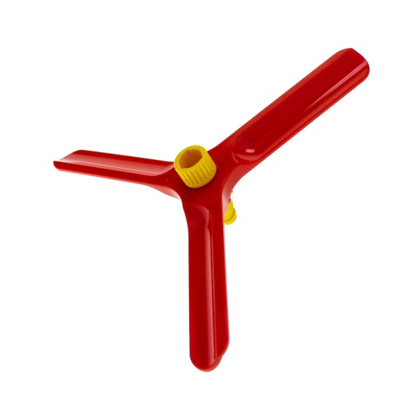 1x Lego Duplo Toolo Propeller rot groß gelb Stein Flügel Rotor Blatt 6670c01