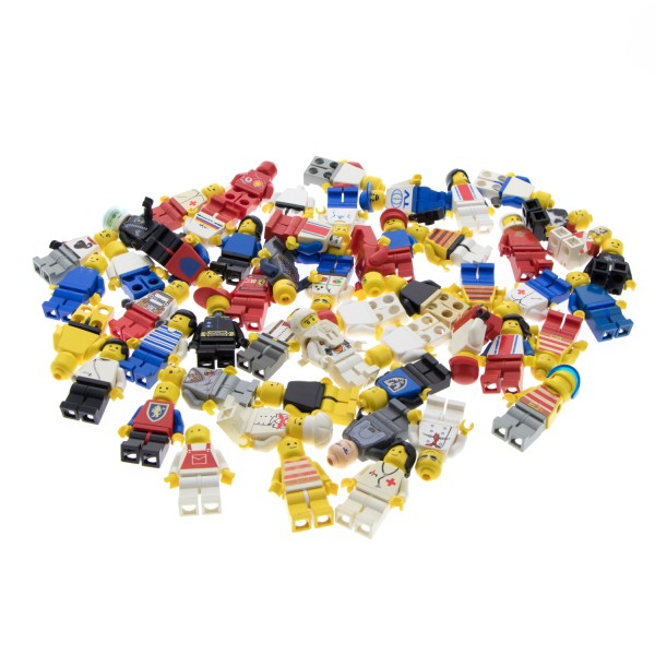 50x Lego Figuren Set B-Ware beschädigt Minifigur City 970 973 981 983