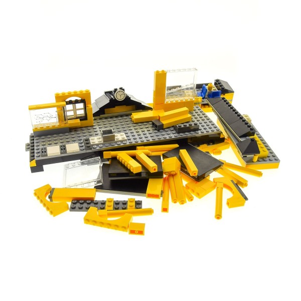 1 x Lego System Teile für Set Modell RC Train 7997 Eisenbahn Station Bahnhof Zug Station gelb incomplete unvollständig 