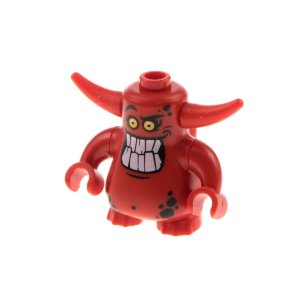 1x Lego Figur Nexo Knights Scurrier 10 Zähne rot Monster Kreatur 70323 nex020