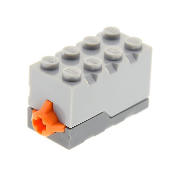 1 x Lego System Electric Sound & Light Modul Stein neu-hell grau 2x4x2 neu-dunkel grau Tür Klingel Hundegebell Geräusch geprüft Set 5771 4625255 55206c06
