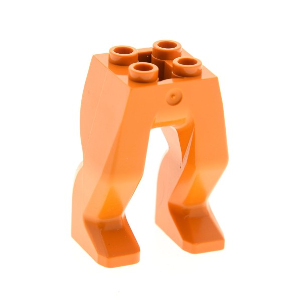 1 x Lego System Figur Tigurah Beine erd orange für Orient Expedition Tier Tiger Tygurah's Roar 7411 tygurah 43897