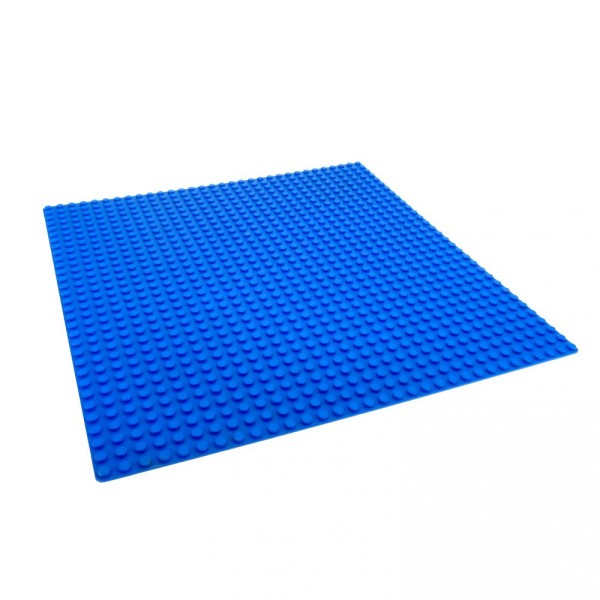 1x Lego Bau Platte B-Ware beschädigt 32x32 Basic blau Wasser Meer 381123 3811