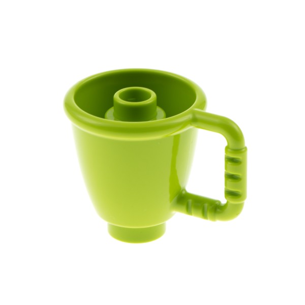 1x Lego Duplo Geschirr Kaffee Tee Tasse lime grün Set 45024 6172277 27383