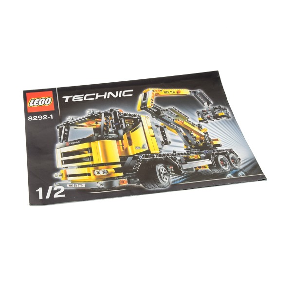 1x Lego Technic Bauanleitung 1/2 Construction Cherry Truck 8292-1 8292