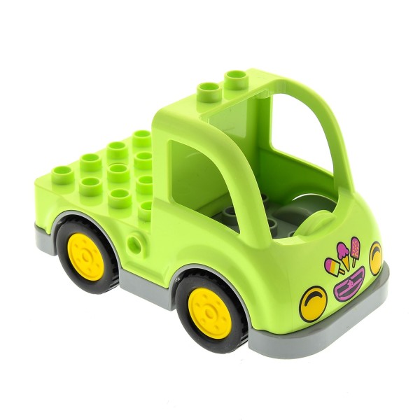 1x Lego Duplo Transporter grün Eiscream 6056593 15314c01 6096236 15453pb02