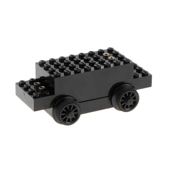 1x Lego Elektrik Motor 12V Type1 schwarz 12x4x3 1/3 Zug Räder geprüft x550a