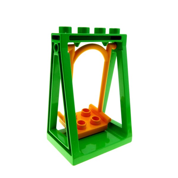 1x Lego Duplo Schaukel hell grün Sitz orange 2-teilig 4167518 6496 4167522 6514