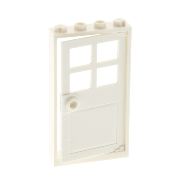 Lego Creator 10 Türen 1x4x6 Tür 60623 mit Rahmen Türrahmen 60596 beige weiß Neu