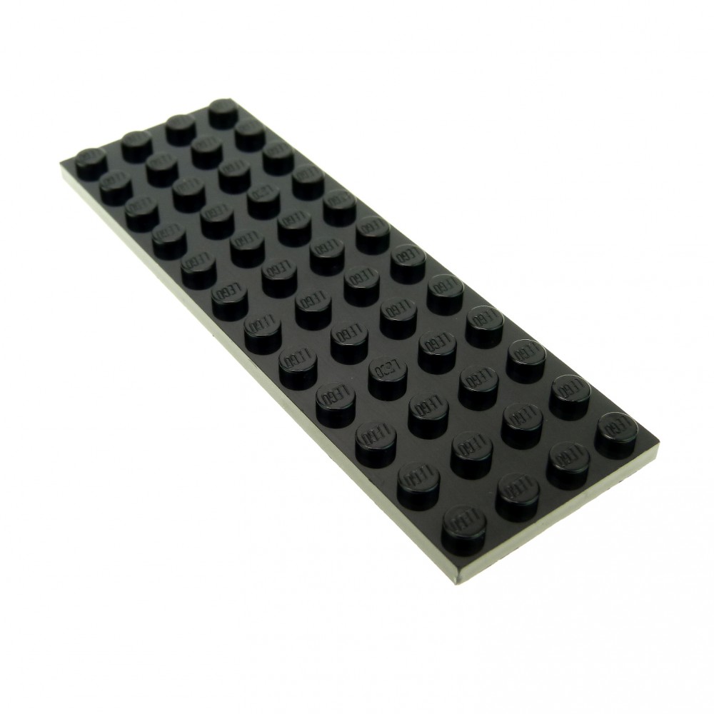 2 x LEGO Platte 4 x 12 3029 schwarz neu 
