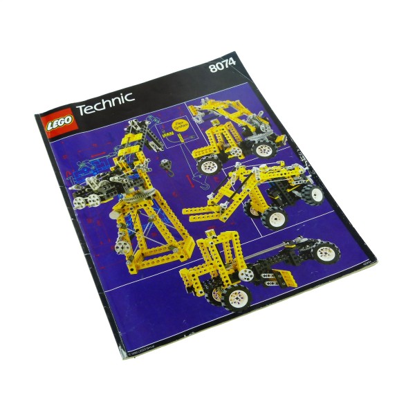 1x Lego Technic Bauanleitung Building Universal mit Flex System 8074