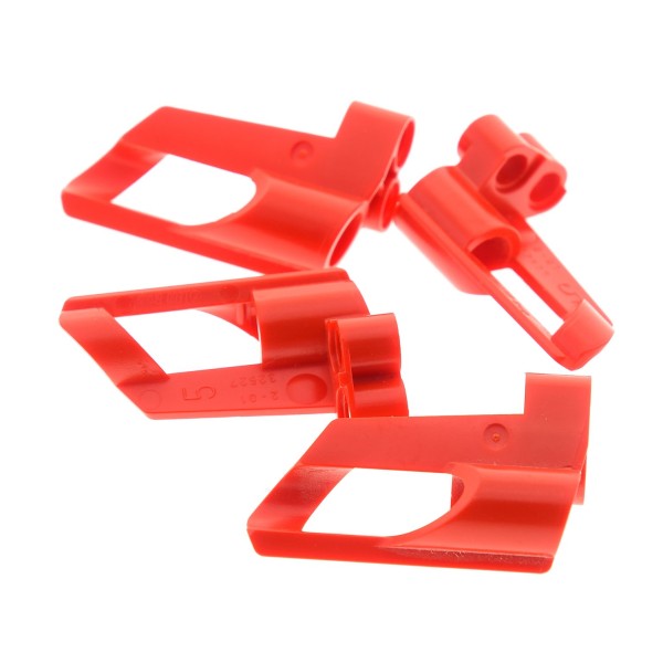 4 x Lego Technic Panele rot Verkleidung Seite A klein kurz großes Loch Fairing # 5 Side A 4143152 32527