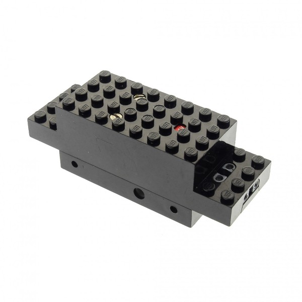 1x Lego Elektrik Zug Motor 4.5V schwarz 12x4x3 TypeD Eisenbahn geprüft x469bopen