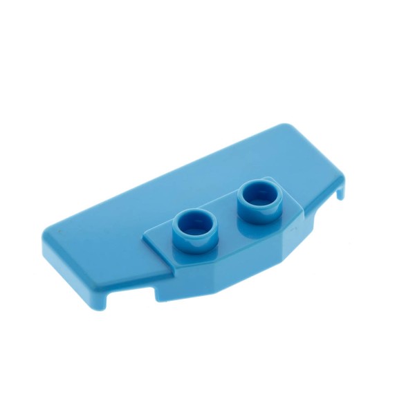 1x Lego Duplo Fahrzeug Heckspoiler Flügel hell blau Zubehör Cars 46377 89398 