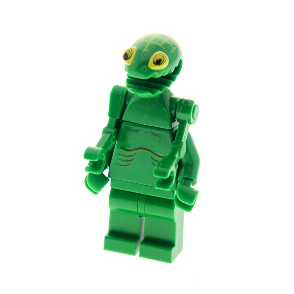 1x Lego Figur Space Police 3 Alien Frenzy grün 5971 sp091