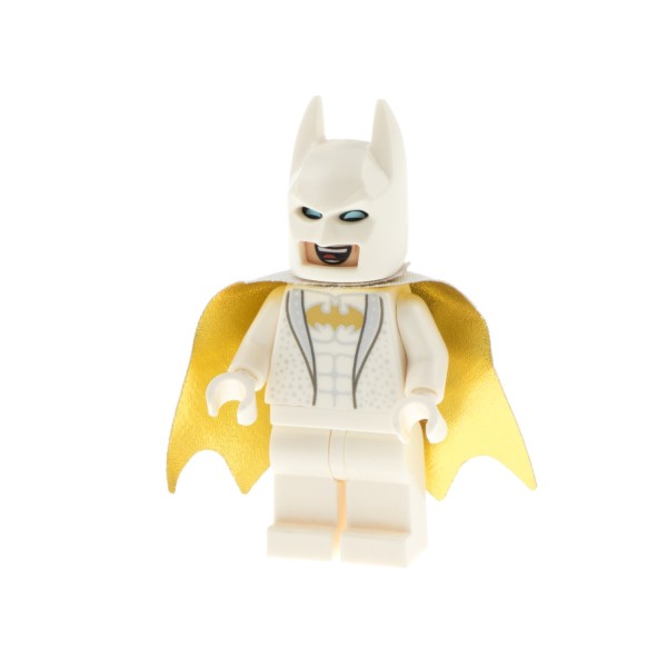 1x Lego Figur The Batman Movie Mann Disco Batman Anzug Umhang weiß gold sh445