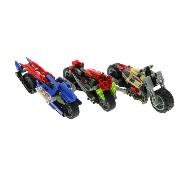 1x Lego Technic Set Racers Motorrad 8646 8354 8371 Rückziehmotor unvollständig