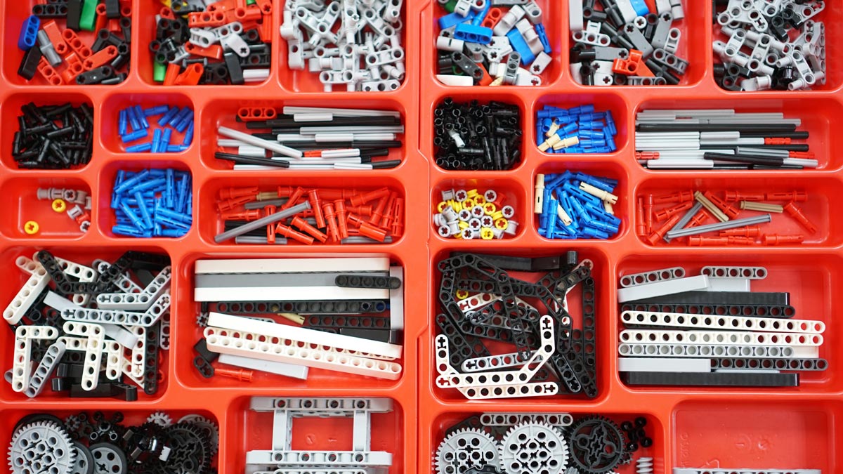 Lego Technic Kreuzstangen verschiedene Mengen Bunt gemischt alle Größen 