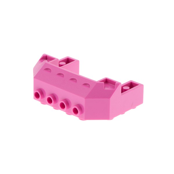 1x Lego Eisenbahn Front 4x6 dunkel pink Schräg Stein Zug Spitze 6056386 87619